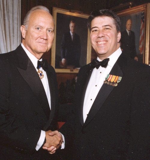 Gen. Norman Schwartkopf with Ed Jones